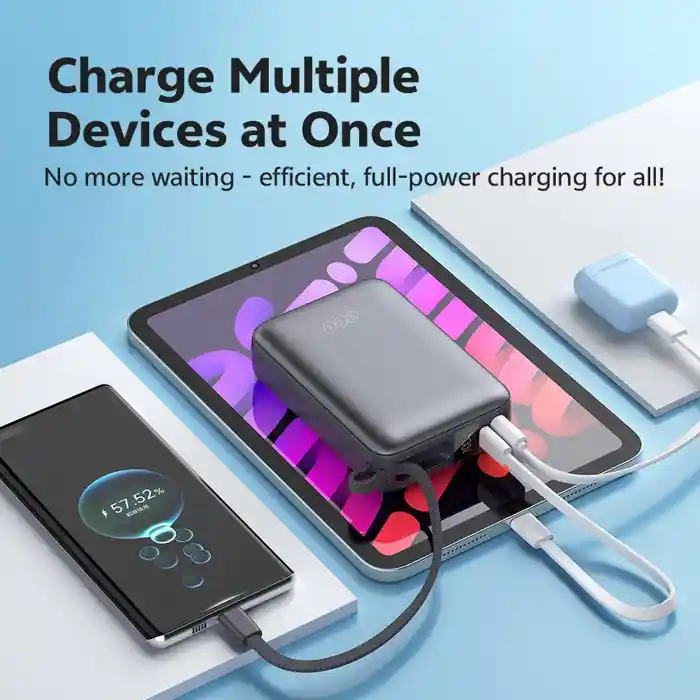 Qcy PB20A 45w PD 20000mah Fast Charging Power Bank